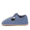 Chlapecké barefoot bačkory FLEXY WOOLY Denim; Froddo; G1700378-1; modrá - 30