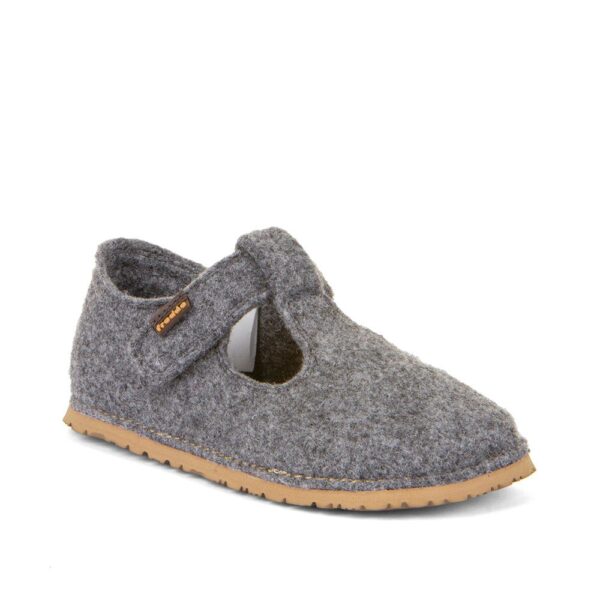 Chlapecké barefoot bačkory FLEXY WOOLY Gray; Froddo; G1700378-2; šedá - 30