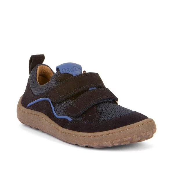 Chlapecké barefoot tenisky BASE Dark Blue; Froddo; G3130259; tmavě modrá - 35