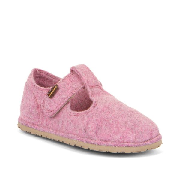 Dívčí barefoot bačkory FLEXY WOOLY Pink; Froddo; G1700378-7; růžová - 30