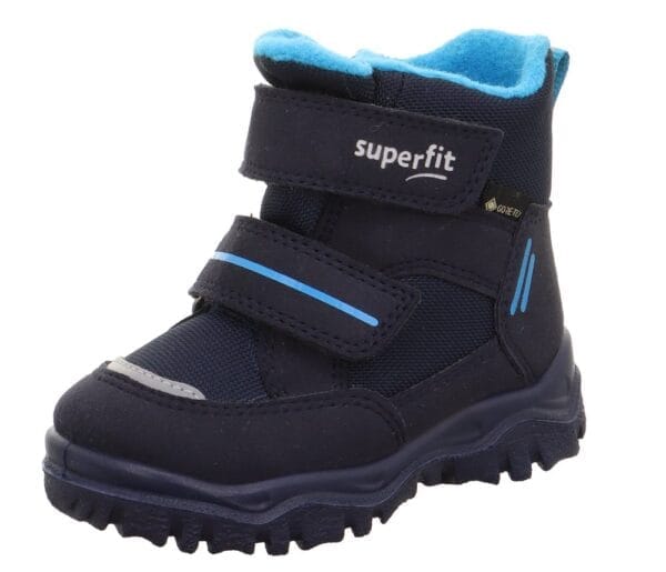 Chlapecké zimní boty HUSKY1 Blue/Light Blue Gore-Tex