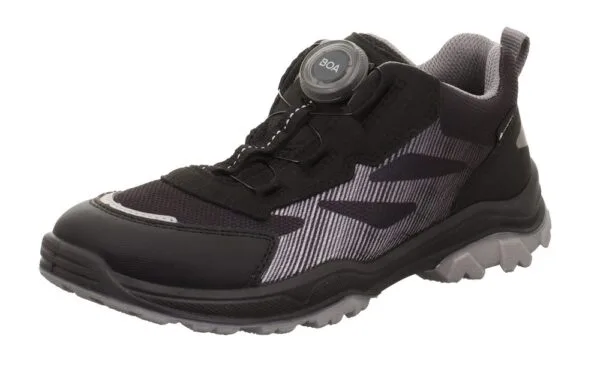 Dětské tenisky JUPITER  Black/Light Gray Gore-Tex