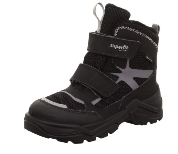 Dětské zimní boty SNOW MAX Black/Light Grey Gore-TEX