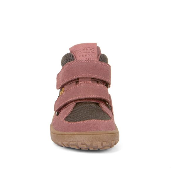 Dívčí barefoot boty TEX AUTUMN  Gray/Pink; Froddo; G3110254-6; šedá - 40