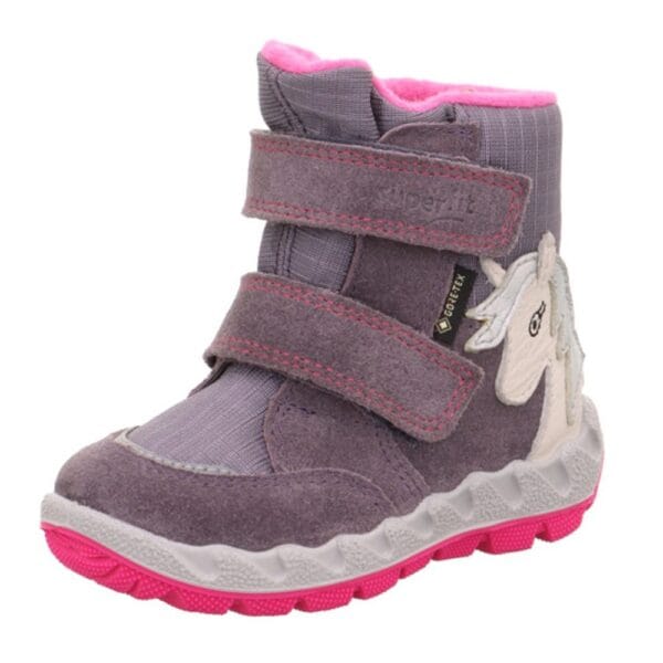 Dívčí zimní boty ICEBIRD Purple/Pink Gore-TEX