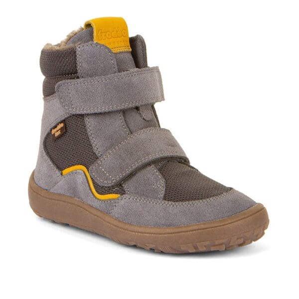 Dětské zimní barefoot boty TEX WINTER Gray