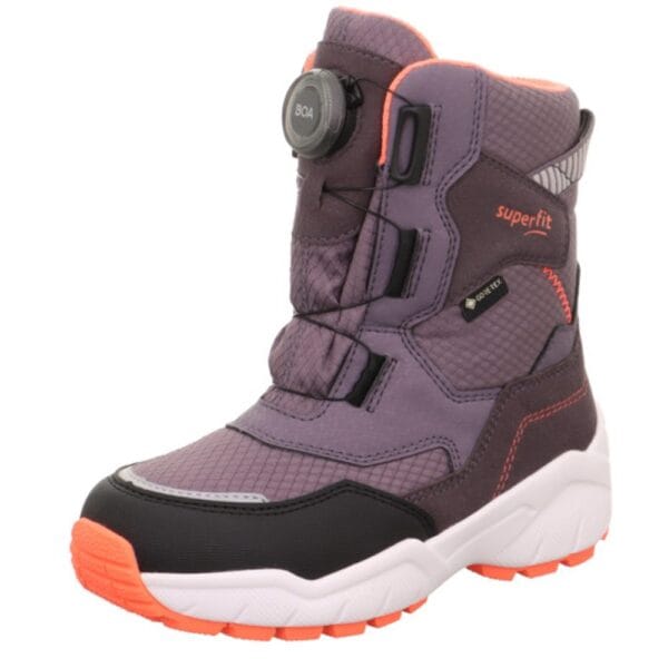 Dívčí sněhule CULUSUK 2.0 Purple/Orange Gore-Tex